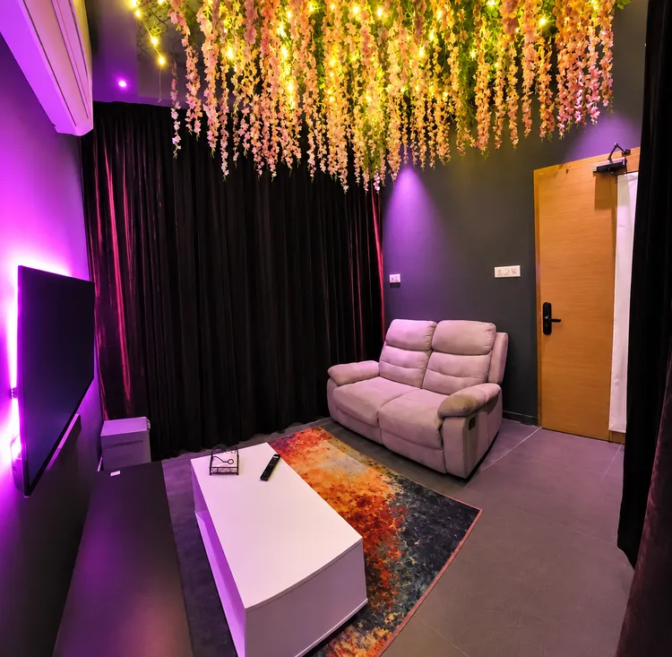 CINEPOD private theatre interior at Rosae Koramangala, Bangalore — photo 3